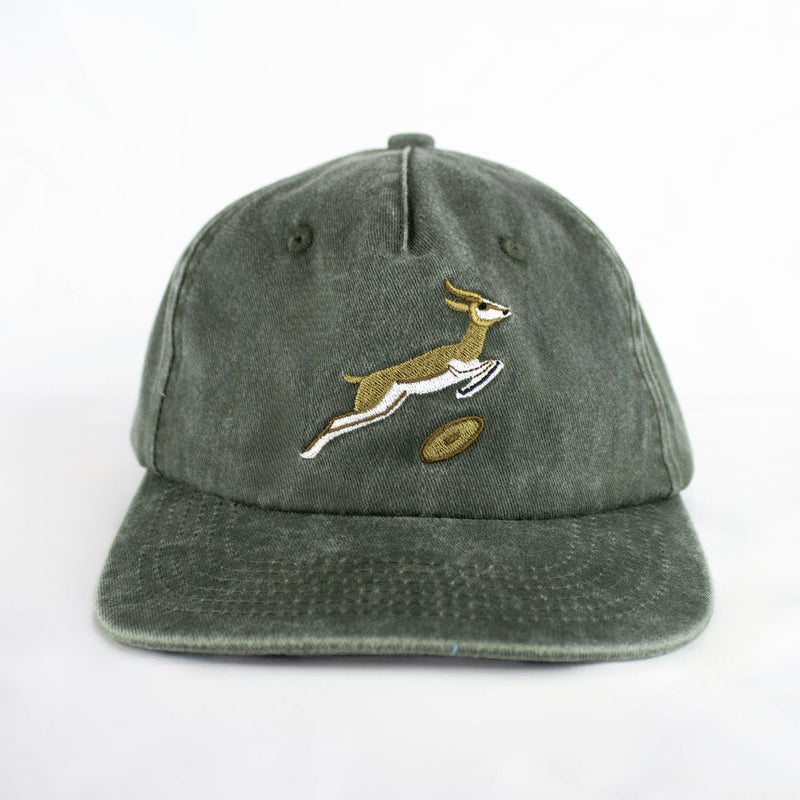 Spring Oak Cap Old School Springboks United Traditional Cap Olive – Sedgars SA