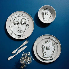 Carrol Boyes Side Plate Set Of 4 Succulent Faces