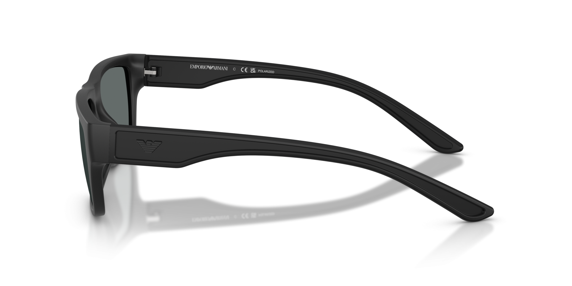 Emporio Armani Mens Full Rim Sunglasses In Black