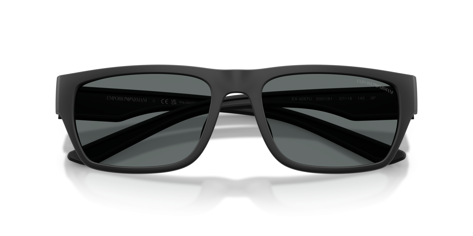 Emporio Armani Mens Full Rim Sunglasses In Black