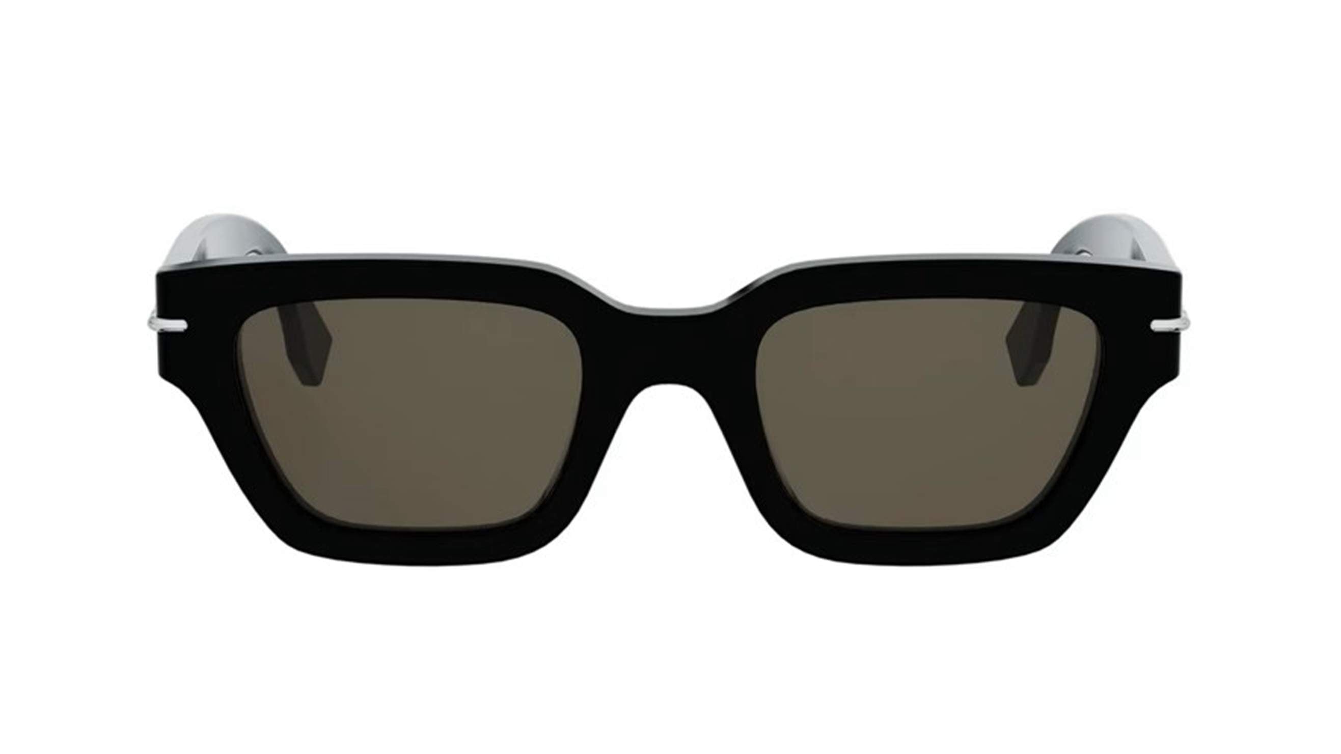 Fendi Black Acetate Fe40191I 5001E Sunglasses