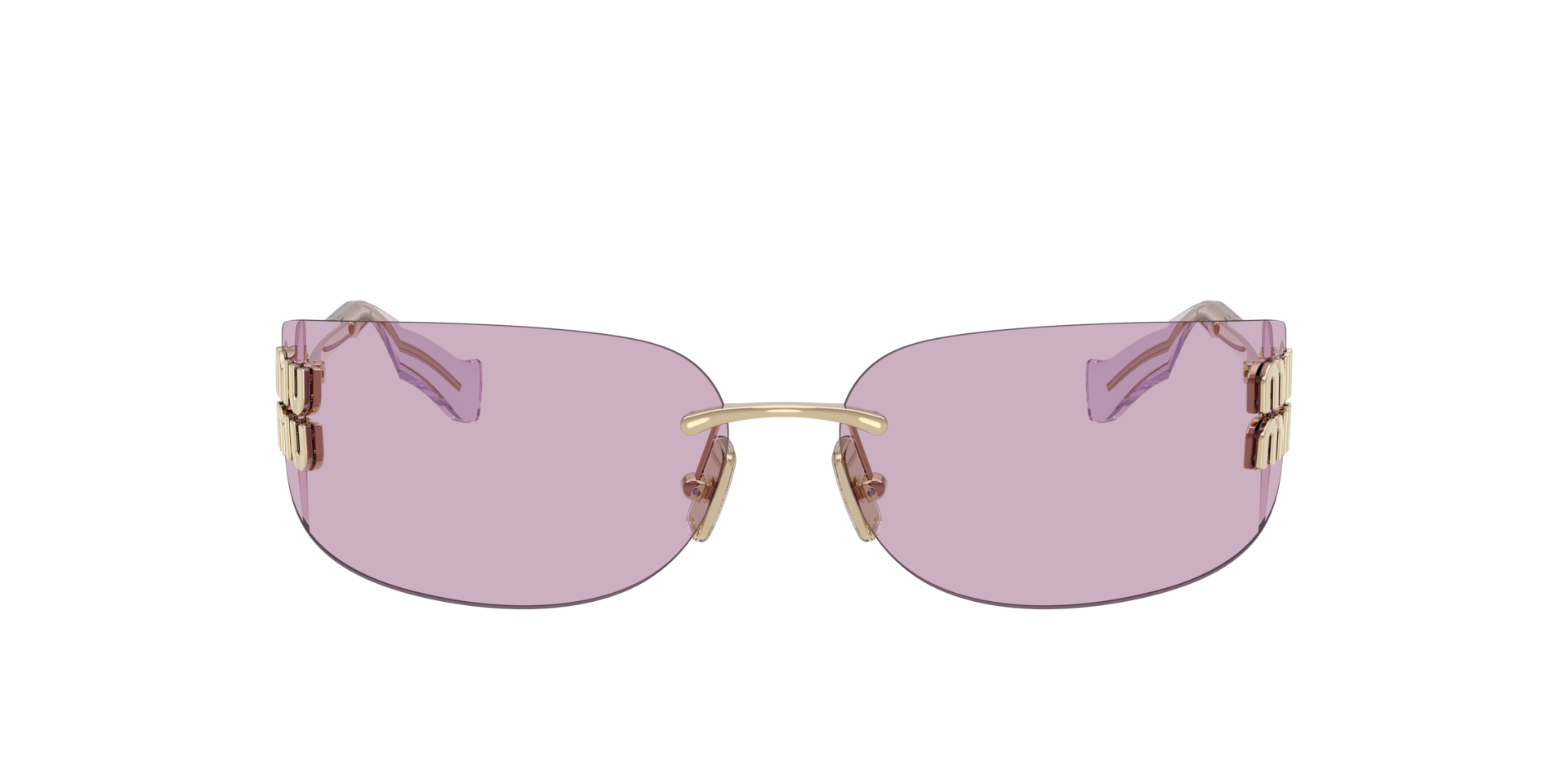 Miu Miu Mu A51S Zvn90O75 Pale Gold Pink