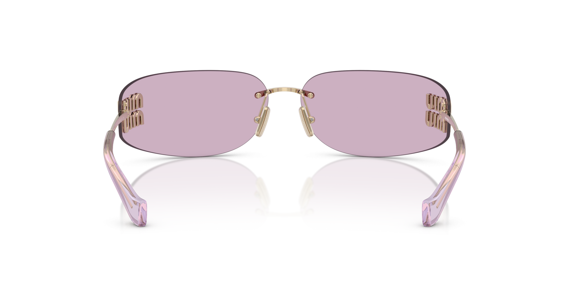Miu Miu Mu A51S Zvn90O75 Pale Gold Pink