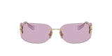 Miu Miu Mu A51S Zvn90O75 Pale Gold Pink