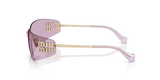 Miu Miu Mu A51S Zvn90O75 Pale Gold Pink