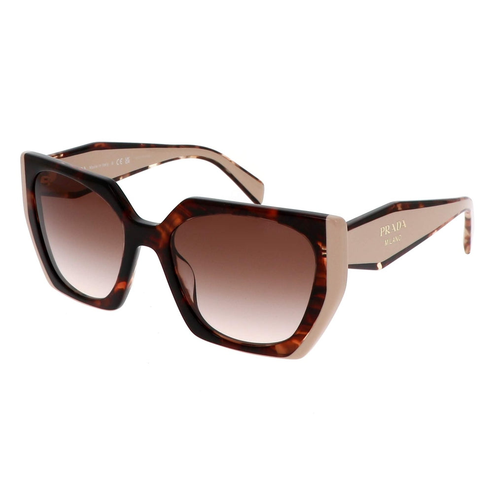 Prada Rectangle Womens Sunglasses In Tortoise