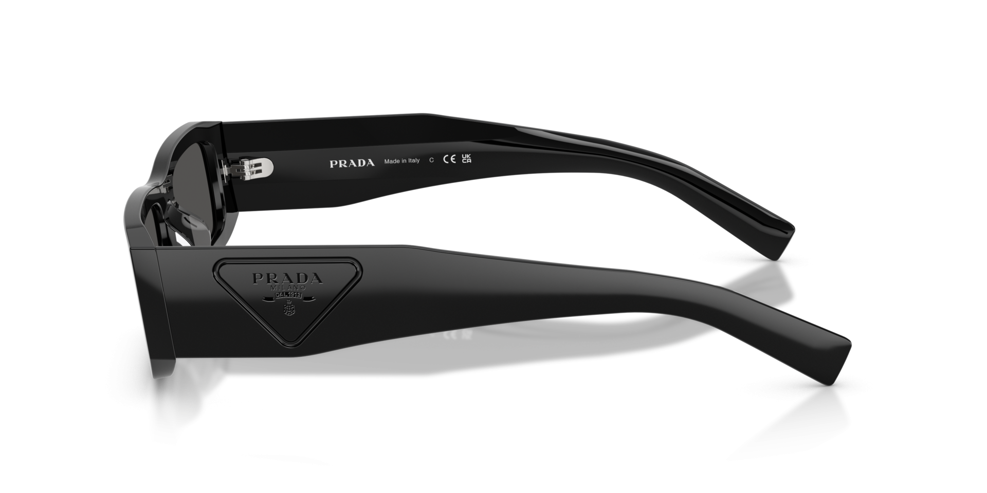 Prada Unisex Sunglasses In Black