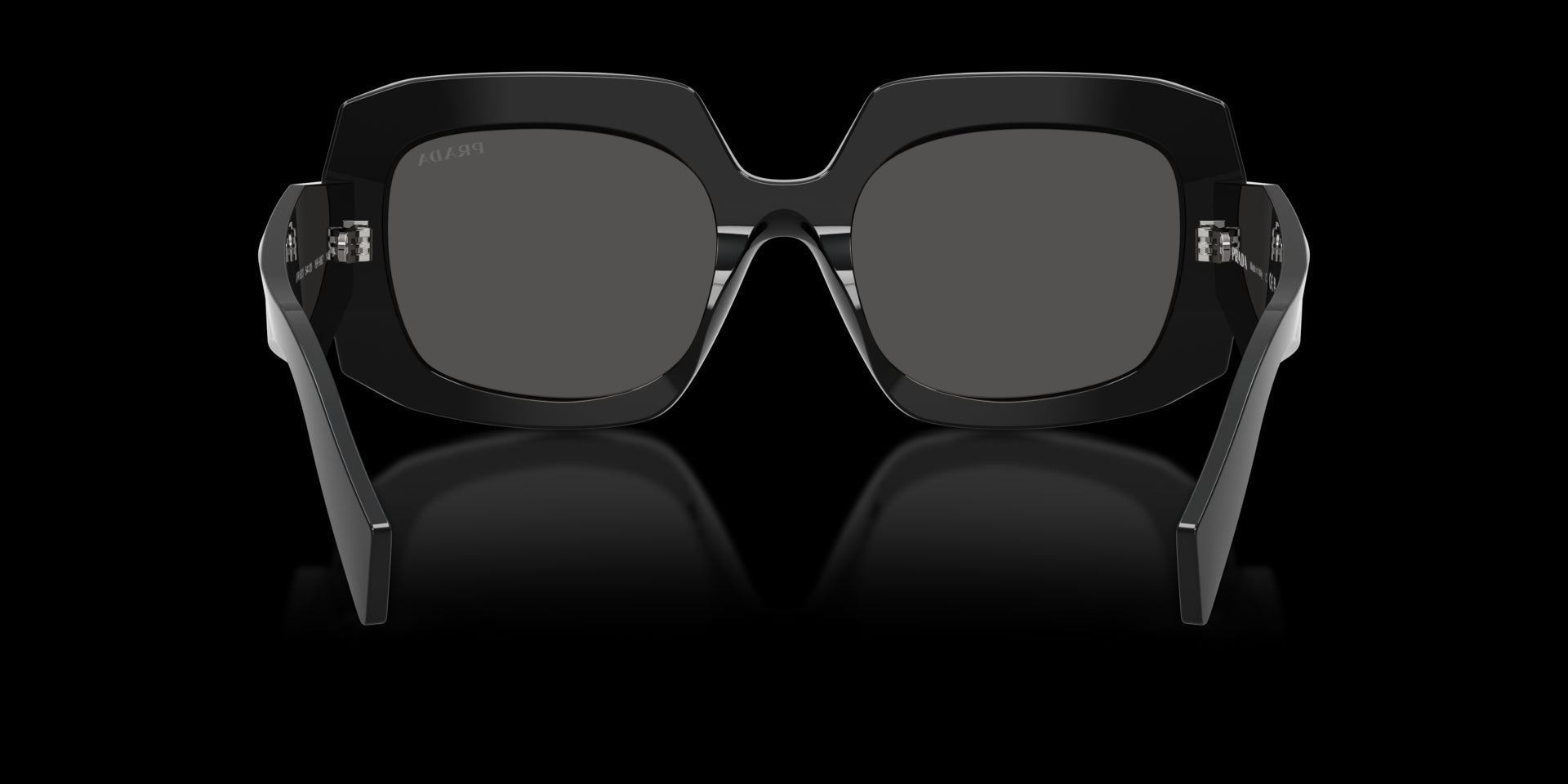 Prada Womens Symbole Pr Sunglasses In Black