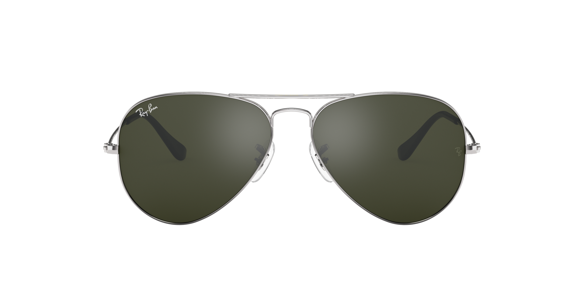 Ray-Ban Metal Aviator Sunglasses In Black