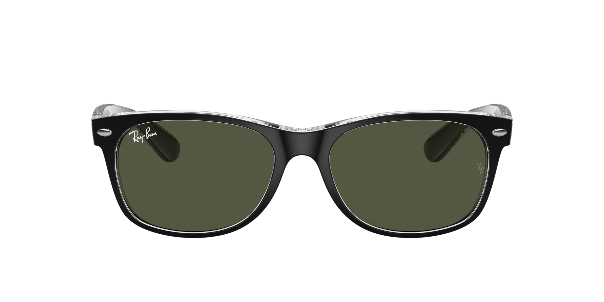 Ray-Ban New Wayfarer Rb2132 605255 Unisex Sunglasses In Black