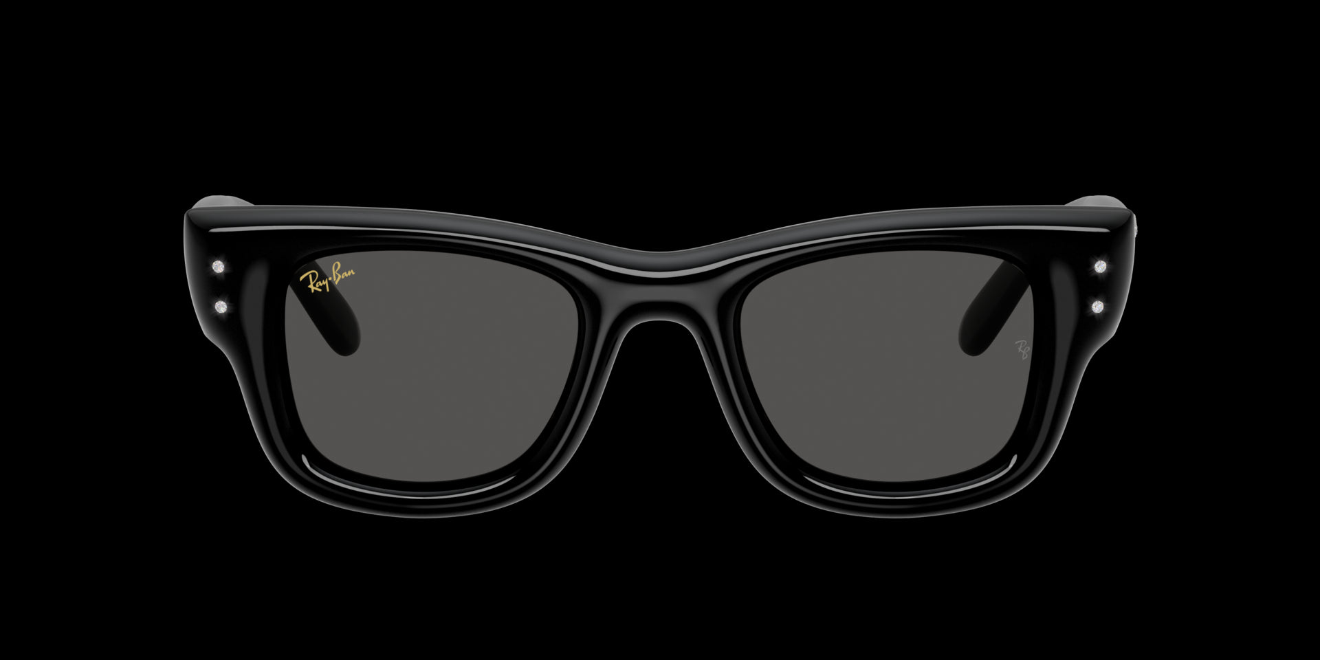 Ray-Ban Wayfarer Puffer Womens Sunglasses In Black