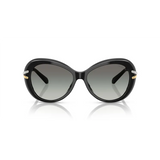 Swarovski Womens Oversized Round Sunglasses In Black