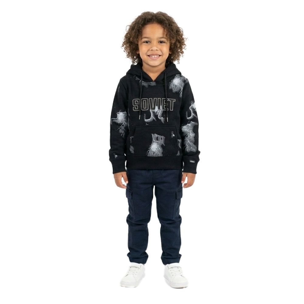 Soviet Boys Fashion Hoodie In Black