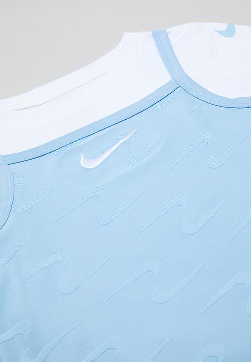 Nike Girls Move With Nature Dress In University Blue