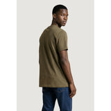 Calvin Klein Mens Short Sleeve 20S Light Graphic T-Shirt In Olive