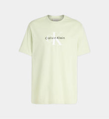 Calvin Klein Mens Hero Monologo T-Shirt In Green