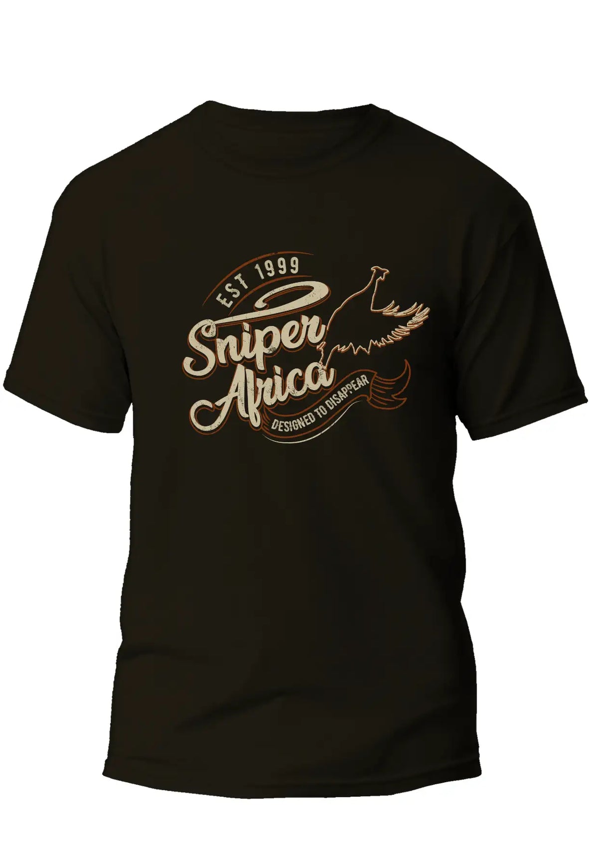 Sniper Mens Tarentaal T-Shirt In Black