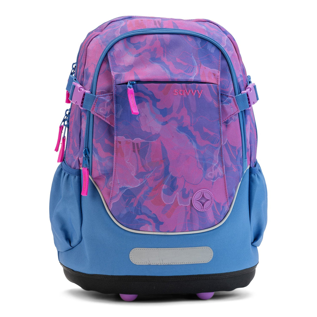 Savvy Galaxy Raven Ortho Backpack Blue/Pink