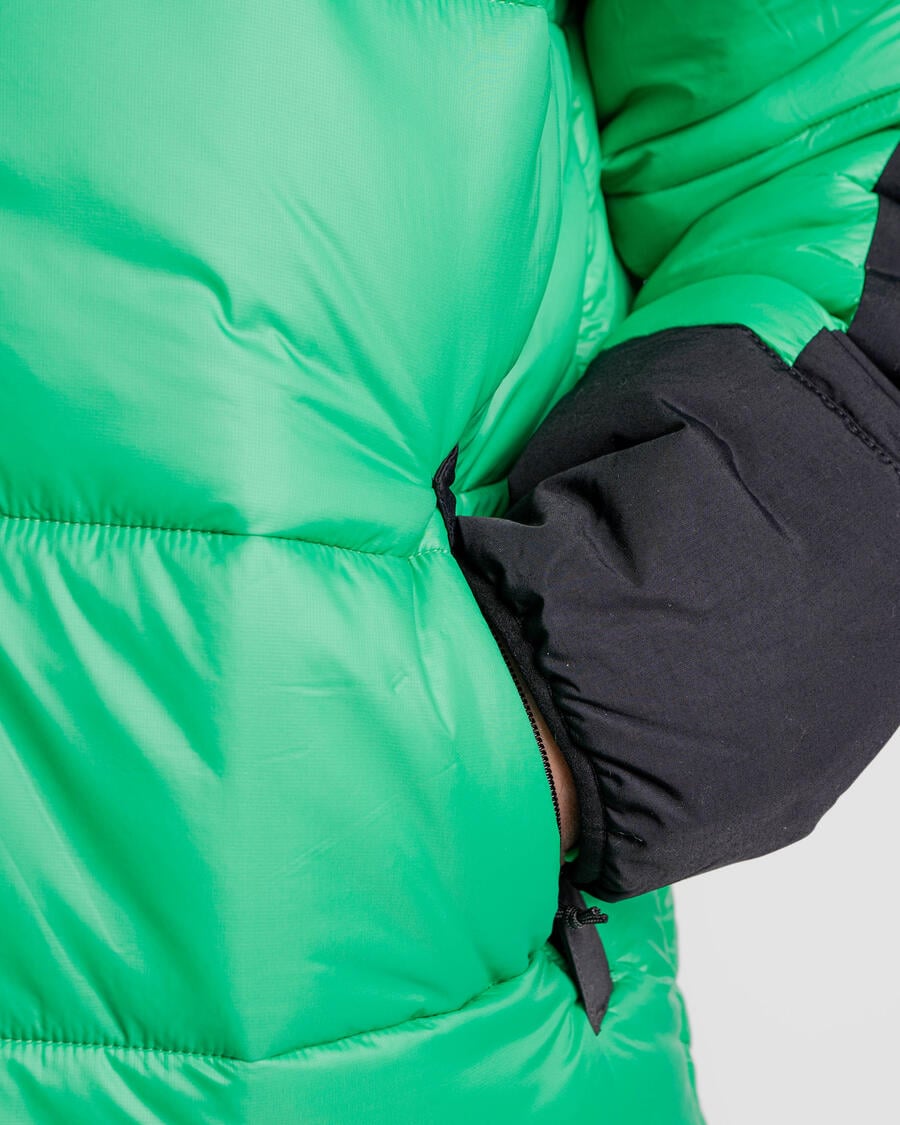 The North Face Mens Insulated Jacket In Emerald