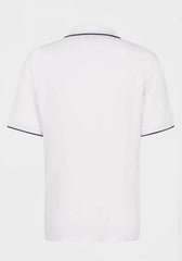 Bugatti 8150 75001C Mens White Short Sleeve Polo