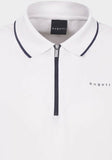 Bugatti 8150 75001C Mens White Short Sleeve Polo