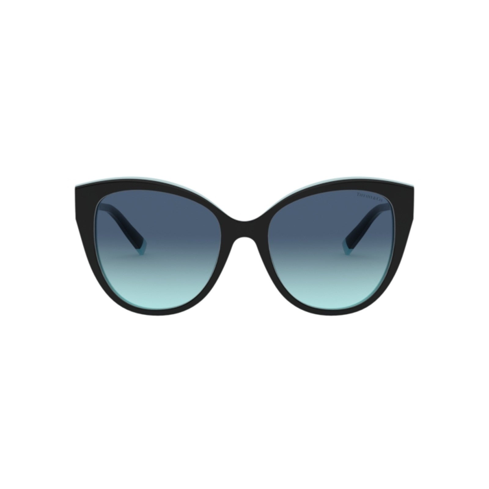 Tiffany 55 Sunglasses For Women In Black & Blue
