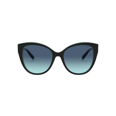 Tiffany 55 Sunglasses For Women In Black & Blue