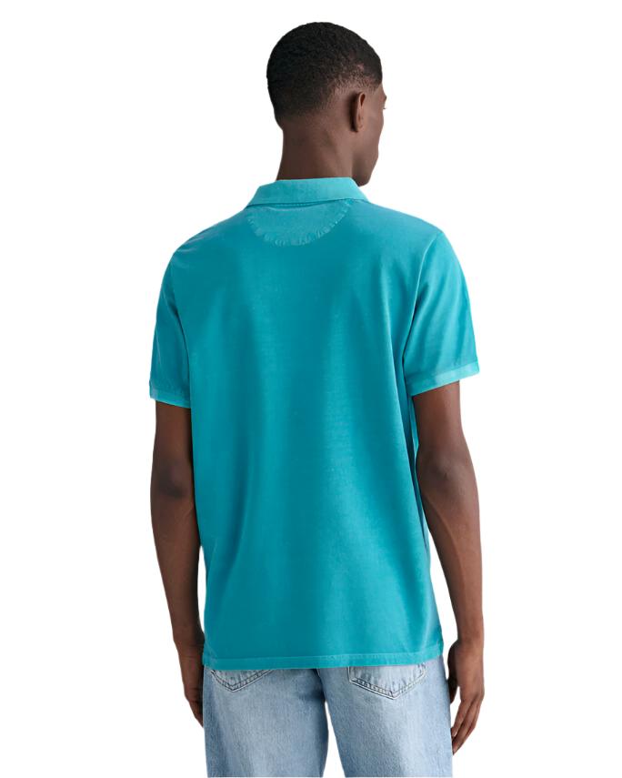 Gant 346947 Sunfaded Pique  Turquoise