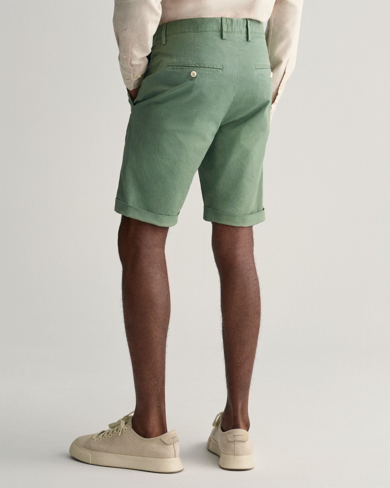 Gant Slim Sports  Shorts  Green