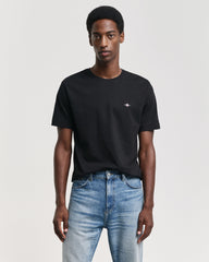 Gants Regular Shield Ss T-Shirt Black