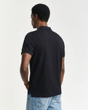 Gant 343782 Reg Shield Ss Pique Polo  Black