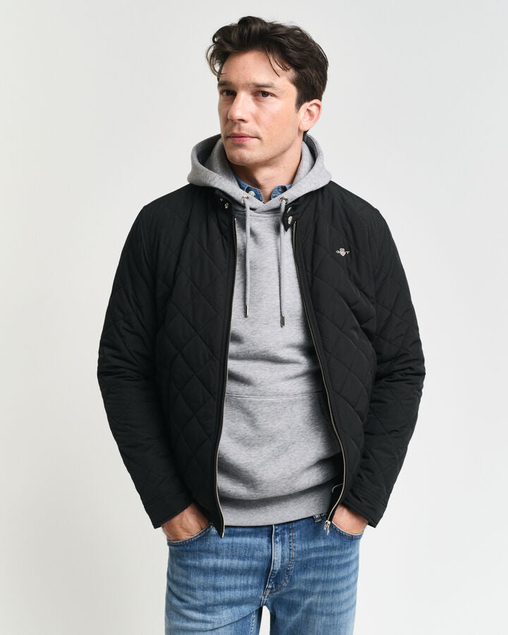 Gant 7006340 Quilted Windcheater Black