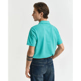Gant Mens Reg Shield Golfer in Ocean