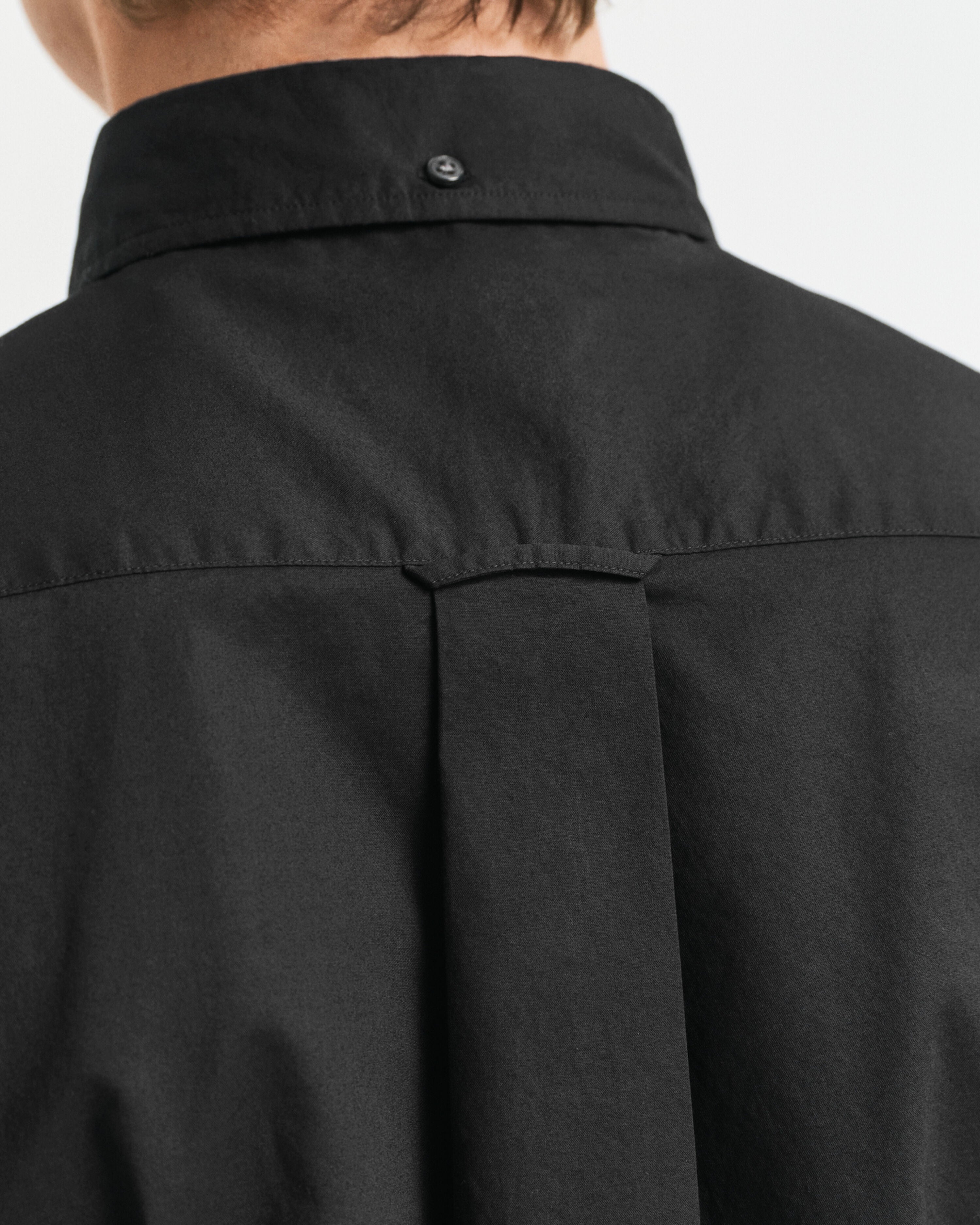 Gant Mens Regular Classic Shirt In Black