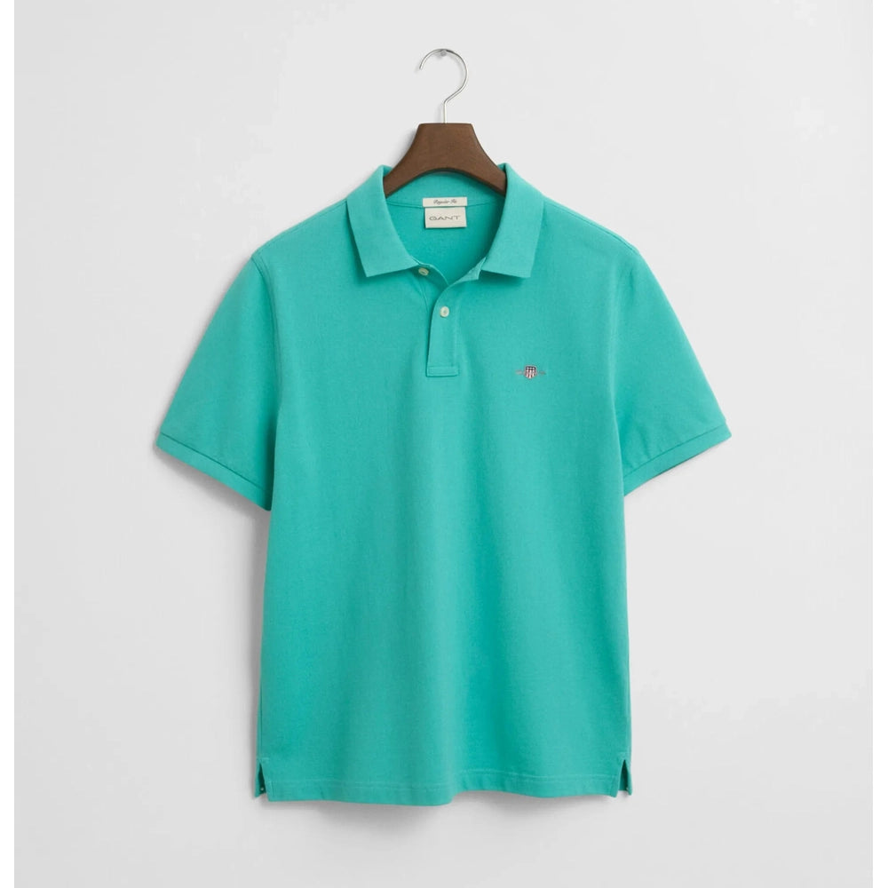 Gant Mens Reg Shield Golfer in Ocean