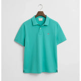 Gant Mens Reg Shield Golfer in Ocean