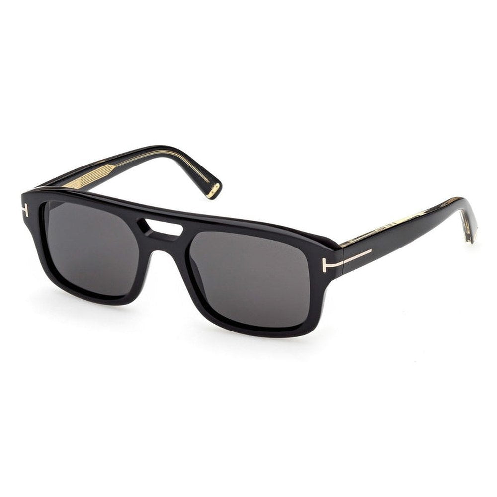 Tom Ford Eyewear Icon Navigator Mens Sunglasses In Black