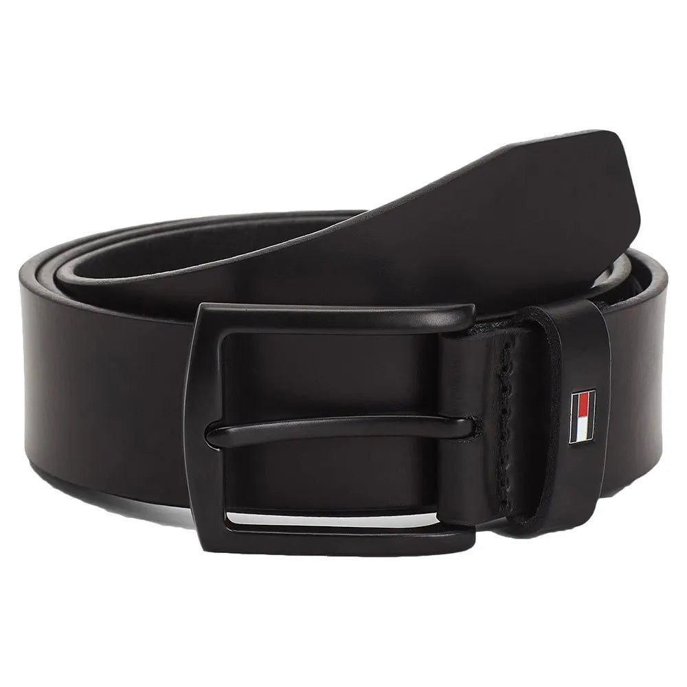Tommy Hilfiger Mens Acc Denton 3.5 Ext Belts In Black
