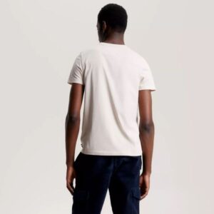 Tommy Hilfiger Mens Monotype Roundle Tee T-Shirts In White