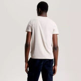 Tommy Hilfiger Mens Monotype Roundle Tee T-Shirts In White