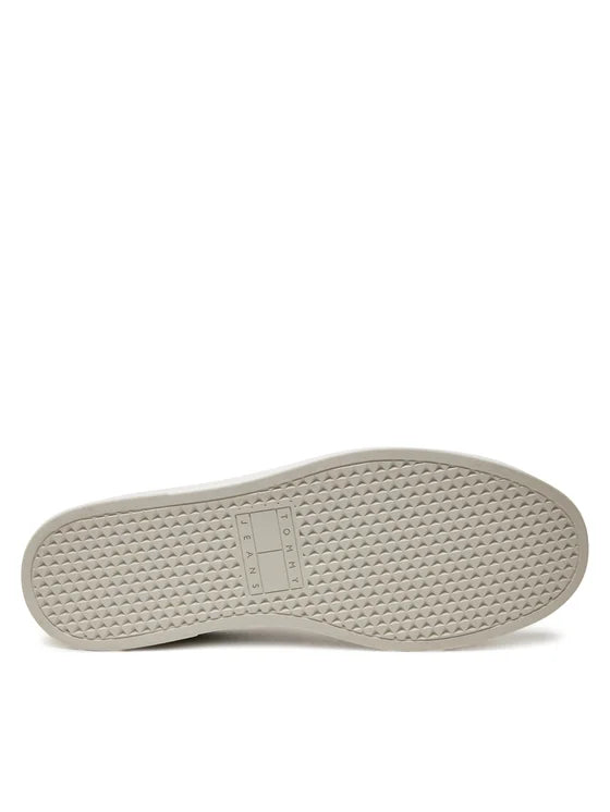 Tommy Hilfiger Mens Shoes Low Cupsole Grey