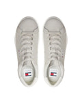 Tommy Hilfiger Mens Shoes Low Cupsole Grey