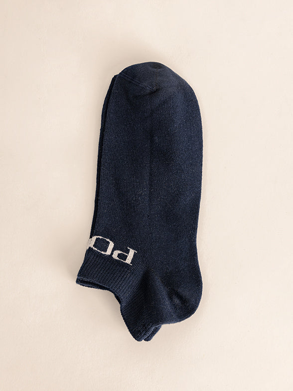 Polo Mens Trainer Socks In Navy