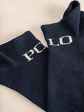 Polo Mens Trainer Socks In Navy