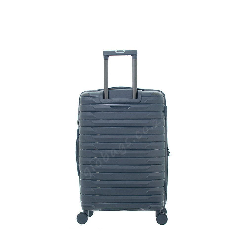 Travel Mate Zipper Pp Hardshell Trolley Luggage Case In Grey