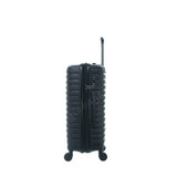 Travel Mate Zipper Pp Hardshell Trolley Luggage Case In Black