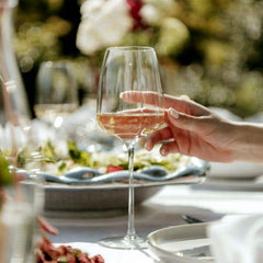 White Wine Glass Set Of 4-Tulip