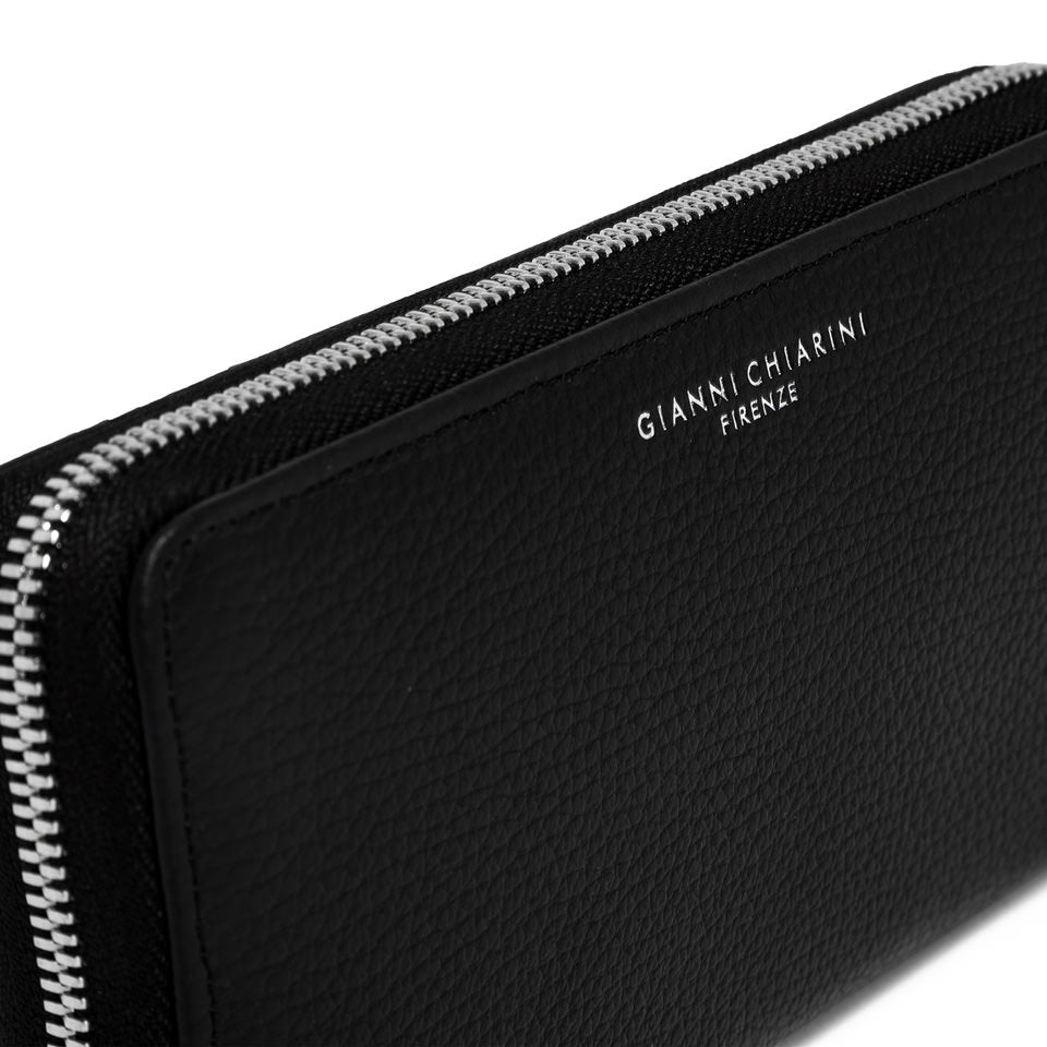 Gianni Chiarini Womens Dollaro Wallets In Nero Black