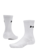 Under Armour Unisex 100 Perfomance 3 Pack Socks In White