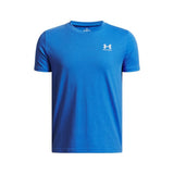 Under Armour Boys  Sportstyle Left Chest Short Sleeves T-Shirt In Royal Blue